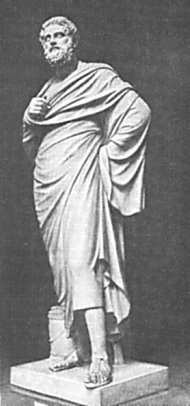 Софокл. Римская копия с греческого оригинала 30-х гг. IV в. до н.э. Ватикан, собрание б. Латеранского музея.